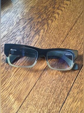 Morgenthal Frederics MATT Natural Buffalo Horn Glasses Handmade Germany W Case